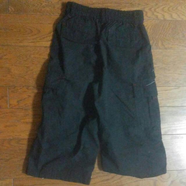 140 ブラック 短パンツ ブラック < キッズ/ベビー  140 ブラック 短パンツ ブラック < キッズ/ベビーの