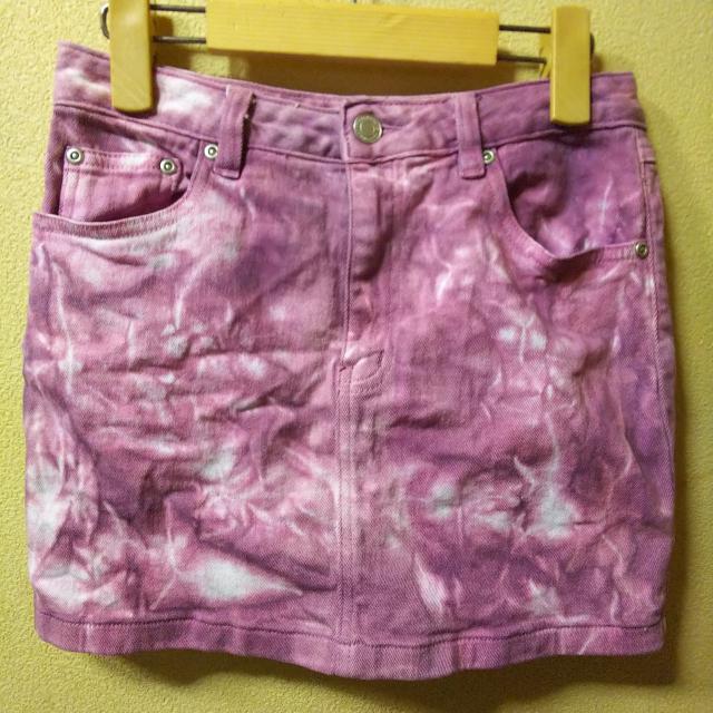 USED★むら染めストレッチミニスカ/S < 女性ファッション  USED★むら染めストレッチミニスカ/S  < 女性ファッションの