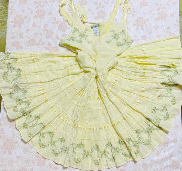 ホノルルで購入 刺繍ありワンピース アメリカサイズM < 女性ファッション ホノルルで購入 刺繍ありワンピース アメリカサイズM < 女性ファッションの