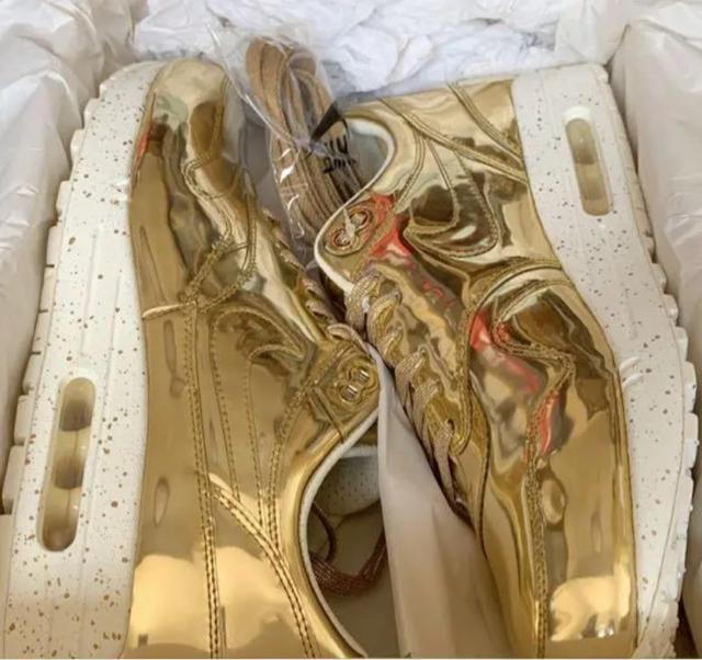 NIKE AIR MAX 1 SP Liquid Gold 28.5cm ナイキ < ブランド  NIKE AIR MAX 1 SP Liquid Gold 28.5cm ナイキ < ブランドの