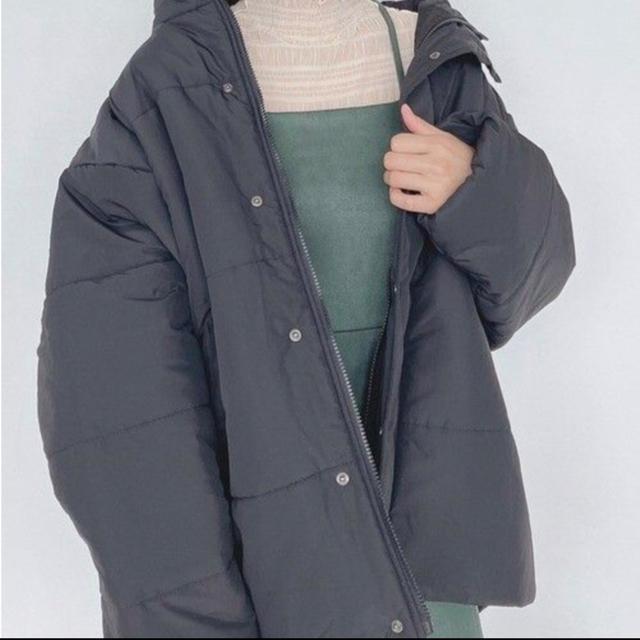 新品AS KNOW AS  サイドスリット中綿フェイクダウンジャケット < 女性ファッション  新品AS KNOW AS  サイドスリット中綿フェイクダウンジャケット  < 女性ファッションの