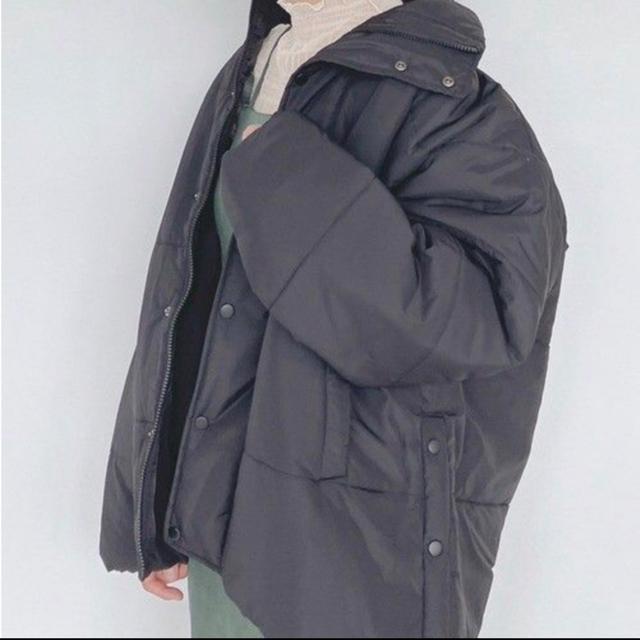 新品AS KNOW AS  サイドスリット中綿フェイクダウンジャケット < 女性ファッション  新品AS KNOW AS  サイドスリット中綿フェイクダウンジャケット < 女性ファッションの