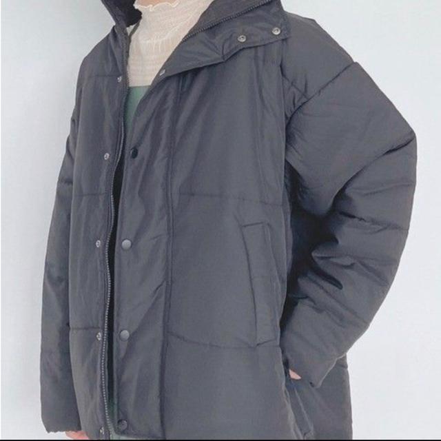 新品AS KNOW AS  サイドスリット中綿フェイクダウンジャケット < 女性ファッション  新品AS KNOW AS  サイドスリット中綿フェイクダウンジャケット < 女性ファッションの