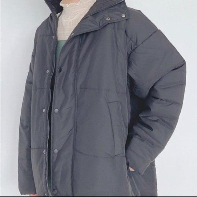 新品AS KNOW AS  サイドスリット中綿フェイクダウンジャケット < 女性ファッション  新品AS KNOW AS  サイドスリット中綿フェイクダウンジャケット < 女性ファッションの