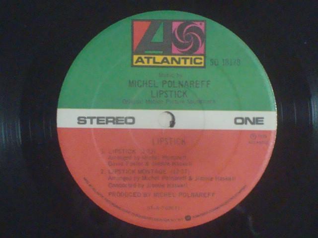 Lipstick / MICHEL POLNAREFF US盤LP サントラ盤 < CD/DVD/ビデオ  Lipstick / MICHEL POLNAREFF US盤LP サントラ盤 < CD/DVD/ビデオの