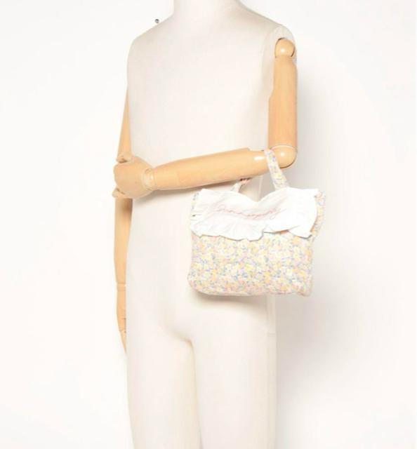 花柄フリルトートバッグ < 女性ファッション 花柄フリルトートバッグ < 女性ファッションの