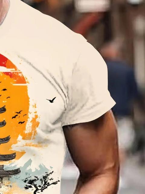 超お買い得690円★夏用メンズTシャツ スポーツ コンフォート ノベル 3Dパターン 半袖 USAサイズM(日本サイズXL相当) < 男性ファッション  超お買い得690円★夏用メンズTシャツ スポーツ コンフォート ノベル 3Dパターン 半袖 USAサイズM(日本サイズXL相当) < 男性ファッションの