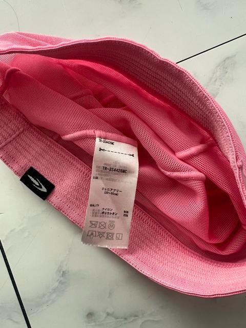 水泳帽子ピンク50〜55cm < キッズ/ベビー  水泳帽子ピンク50〜55cm < キッズ/ベビーの