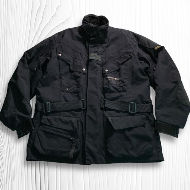 ROUGH ROAD GORE-TEX ライディングジャケット XLサイズ 黒 バイカージャケット ラフ&ロード ゴアテックス < 自動車/バイク ROUGH ROAD GORE-TEX ライディングジャケット XLサイズ 黒 バイカージャケット ラフ&ロード ゴアテックス < 自動車/バイク