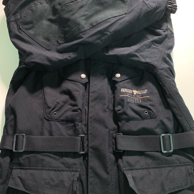ROUGH ROAD GORE-TEX ライディングジャケット XLサイズ 黒 バイカージャケット ラフ&ロード ゴアテックス < 自動車/バイク ROUGH ROAD GORE-TEX ライディングジャケット XLサイズ 黒 バイカージャケット ラフ&ロード ゴアテックス < 自動車/バイク