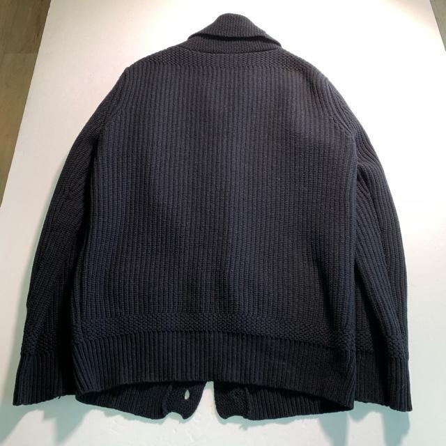 STUSSY 黒 ショールカラー カーディガン リブニット Lサイズ ウール ステューシー < 男性ファッション STUSSY 黒 ショールカラー カーディガン リブニット Lサイズ ウール ステューシー < 男性ファッションの