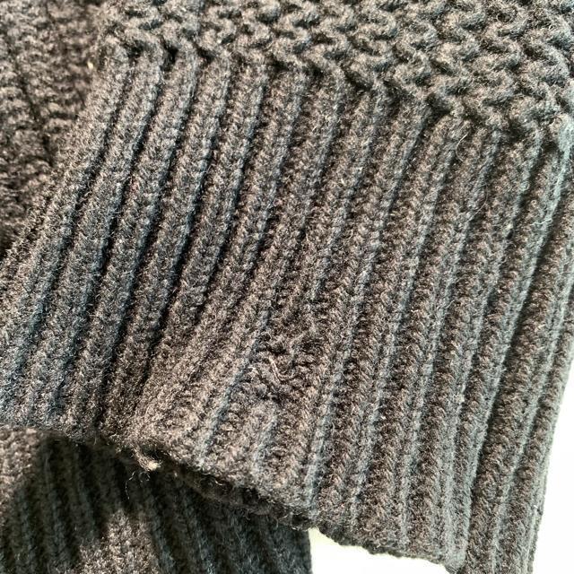 STUSSY 黒 ショールカラー カーディガン リブニット Lサイズ ウール ステューシー < 男性ファッション STUSSY 黒 ショールカラー カーディガン リブニット Lサイズ ウール ステューシー < 男性ファッションの