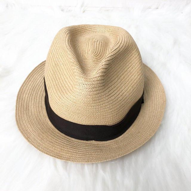✨極美品✨　BURBERRY バーバリー ストローハット 麦わら帽子 ベージュ 美品】BURBERRY BLACK LABEL 麦わら帽子 ストローハット ベージュ