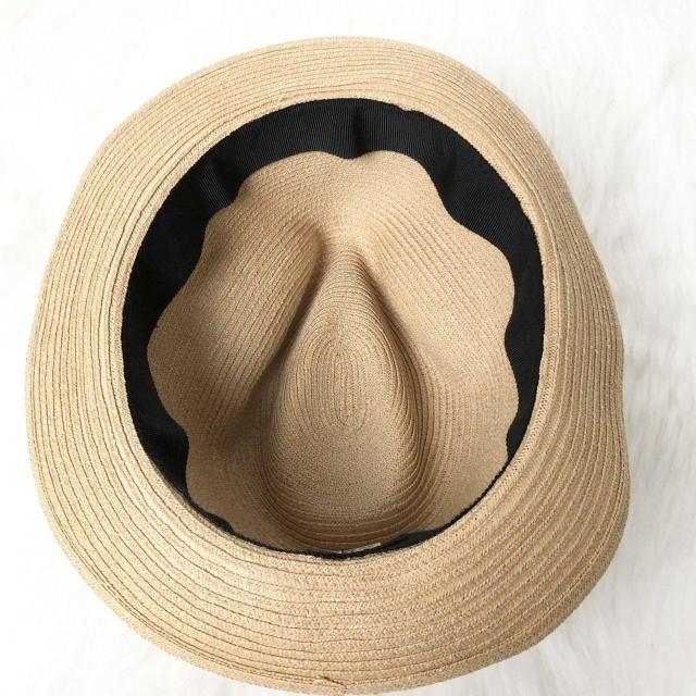 ✨極美品✨　BURBERRY バーバリー ストローハット 麦わら帽子 ベージュ 美品】BURBERRY BLACK LABEL 麦わら帽子 ストローハット ベージュ