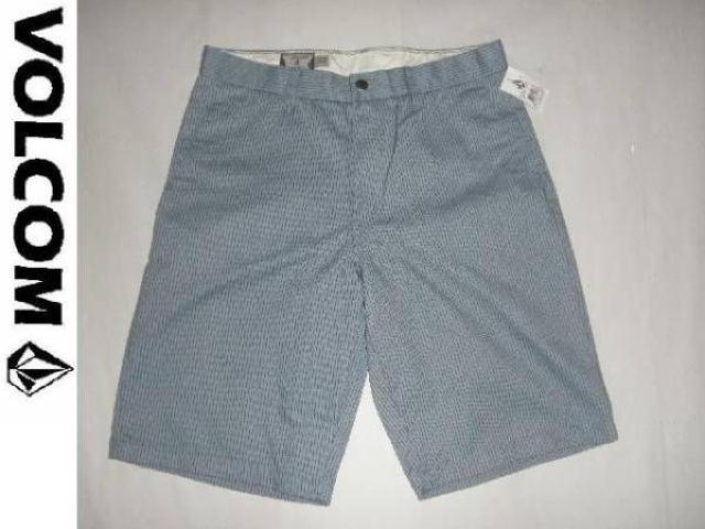 ◆USA購入 ボルコム《VOLCOM》ストライプ柄ハーフP 32インチBlue < ブランド  ◆USA購入 ボルコム《VOLCOM》ストライプ柄ハーフP 32インチBlue  < ブランドの