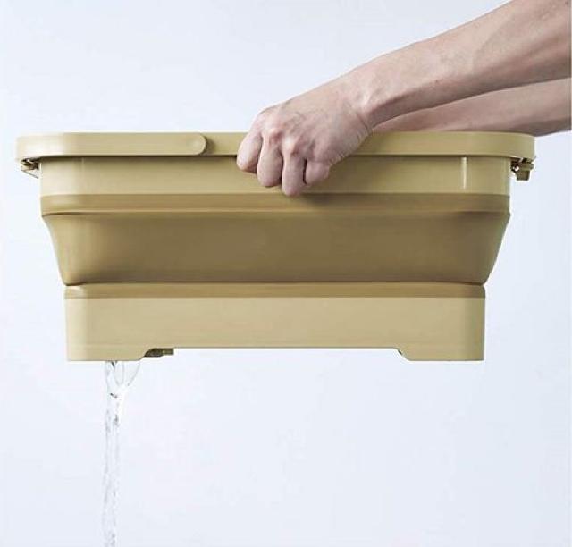 折りたたみバスケット&テーブル Milargo(ミラーゴ) I-582 カーキ ピクニックテーブル アウトドア < インテリア/ライフ  折りたたみバスケット&テーブル Milargo(ミラーゴ) I-582 カーキ ピクニックテーブル アウトドア < インテリア/ライフの