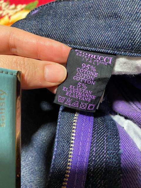 フロリッチ☆ジーンズ☆ロールアップ紫☆ < 女性ファッション  フロリッチ☆ジーンズ☆ロールアップ紫☆ < 女性ファッションの