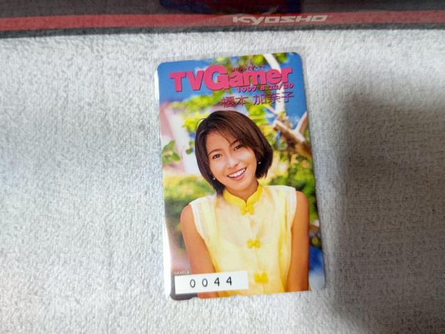 テレカ 50度数 榎本加奈子 '97/8 TVゲーマー W 未使用 < タレントグッズ  テレカ 50度数 榎本加奈子 '97/8 TVゲーマー W 未使用  < タレントグッズの