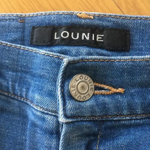 ルーニィ ルーニィー Lounie ワイドデニム ジーンズ < ブランド ルーニィ ルーニィー Lounie ワイドデニム ジーンズ < ブランドの