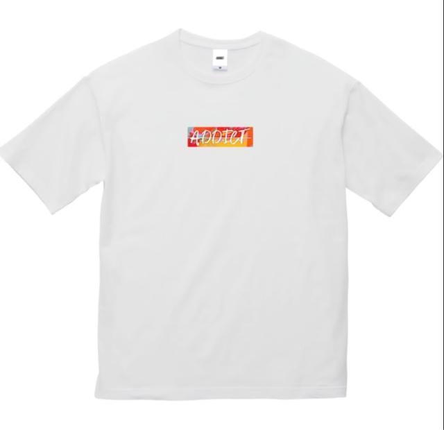 A.D.D.I.C.T ☆1st Anniversary Box Logo Tee☆ < 男性ファッション  A.D.D.I.C.T ☆1st Anniversary Box Logo Tee☆  < 男性ファッションの