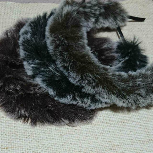 @フェイクファーカチューシャ3本セット 新品未使用 < 女性アクセサリー/時計  @フェイクファーカチューシャ3本セット 新品未使用 < 女性アクセサリー/時計の