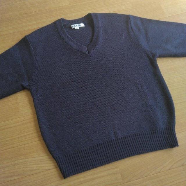 中古 スクールセーター 制服 120A < キッズ/ベビー  中古 スクールセーター 制服 120A  < キッズ/ベビーの