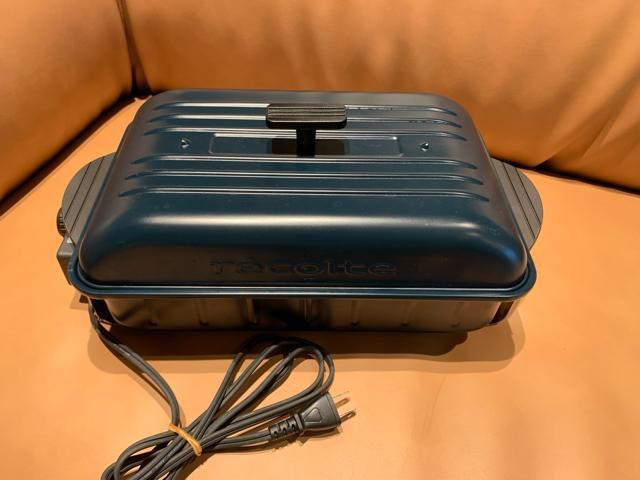 recolte ホームバーベキュー RBQ-1 ネイビー < インテリア/ライフ  recolte ホームバーベキュー RBQ-1 ネイビー < インテリア/ライフの