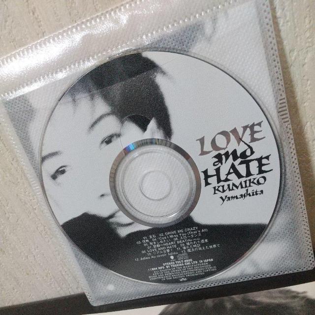 RvqwLOVE and HATExzܓБ KumikoYamashita  CD/DVD/rfI 