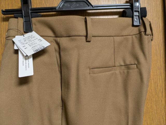 INDIVI昨季新品キャメルブラウン裏地付ストレッチセンタープレスパンツ大きいサイズ4413号12号スタイルアップパンツ美脚パンツ < ブランド  INDIVI昨季新品キャメルブラウン裏地付ストレッチセンタープレスパンツ大きいサイズ4413号12号スタイルアップパンツ美脚パンツ < ブランドの