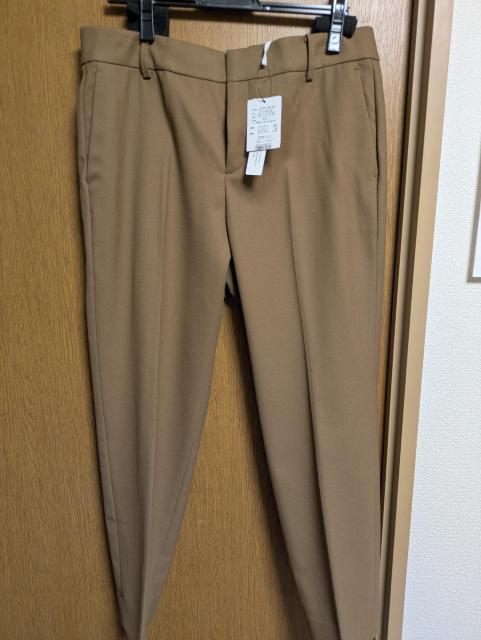 INDIVI昨季新品キャメルブラウン裏地付ストレッチセンタープレスパンツ大きいサイズ4413号12号スタイルアップパンツ美脚パンツ < ブランド  INDIVI昨季新品キャメルブラウン裏地付ストレッチセンタープレスパンツ大きいサイズ4413号12号スタイルアップパンツ美脚パンツ < ブランドの