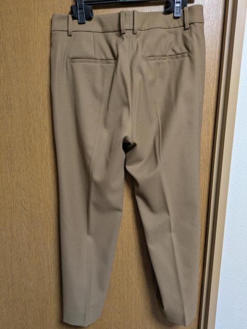 INDIVI昨季新品キャメルブラウン裏地付ストレッチセンタープレスパンツ大きいサイズ4413号12号スタイルアップパンツ美脚パンツ < ブランド  INDIVI昨季新品キャメルブラウン裏地付ストレッチセンタープレスパンツ大きいサイズ4413号12号スタイルアップパンツ美脚パンツ < ブランドの