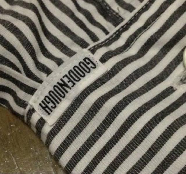 《GOOD ENOUGH》シャツ グッドイナフ エイプSUPREME ステューシー ヴィンテージ ビンテージ VINTAGE 古着 < ブランド  《GOOD ENOUGH》シャツ グッドイナフ エイプSUPREME ステューシー ヴィンテージ ビンテージ VINTAGE 古着 < ブランドの