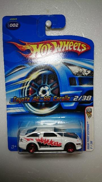 ★ホットウィール★トヨタAE86トレノ★カローラGT-S★赤ホイール < ホビー ★ホットウィール★トヨタAE86トレノ★カローラGT-S★赤ホイール < ホビーの