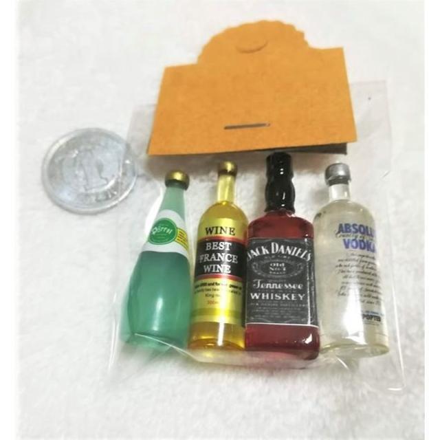 ミニチュア★ウイスキー&ワイン4本セット★ドールハウス★ < おもちゃ  ミニチュア★ウイスキー&ワイン4本セット★ドールハウス★  < おもちゃの