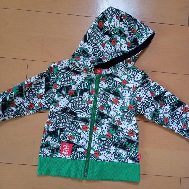 新品ダイスパーカー90緑ベビードールBABYDOLLベビド < ブランド  新品ダイスパーカー90緑ベビードールBABYDOLLベビド  < ブランドの
