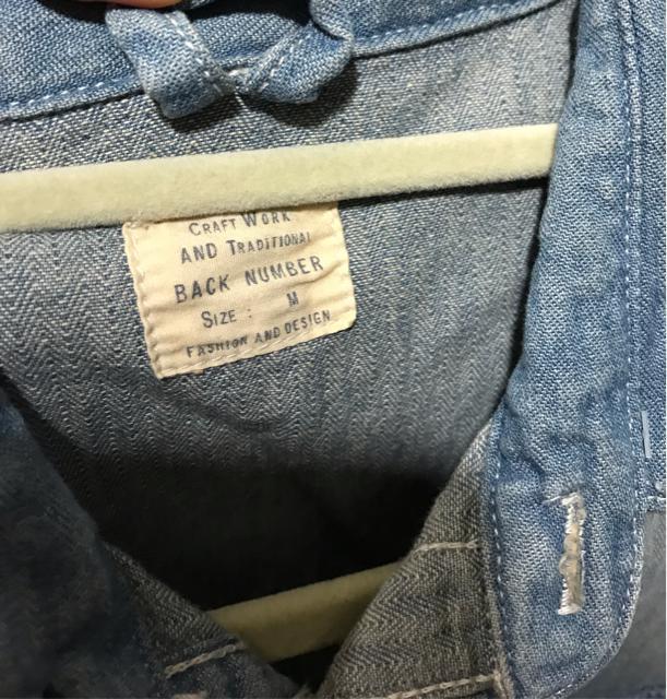 新品 BACK NUMBER  デニムシャツ < 女性ファッション  新品 BACK NUMBER  デニムシャツ < 女性ファッションの