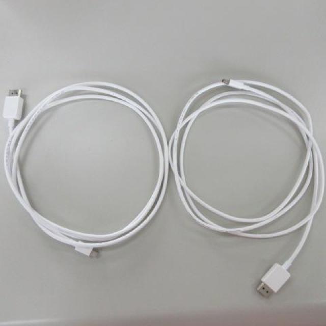 Mini DisplayPort - DisplayPort 変換ケーブル 2本セット < PC本体/周辺機器 Mini DisplayPort - DisplayPort 変換ケーブル 2本セット < PC本体/周辺機器の