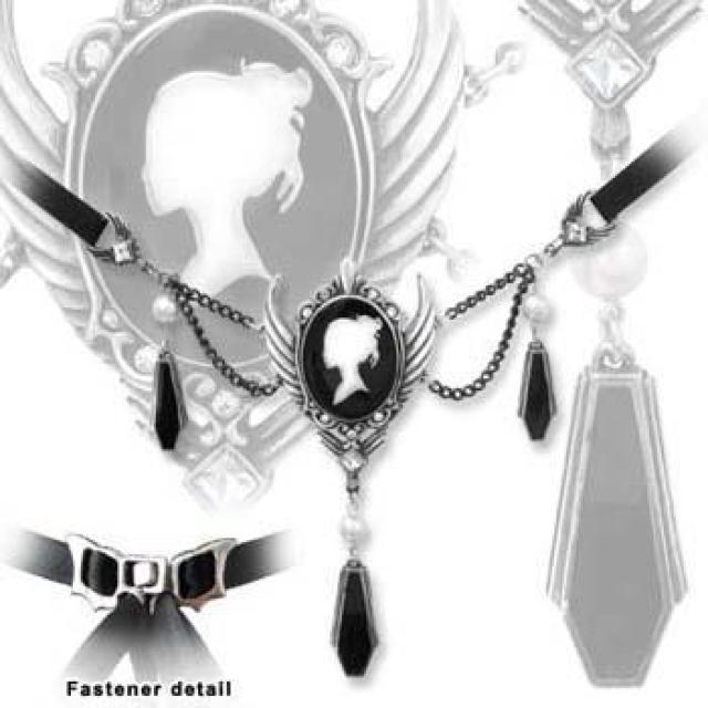 ALCHEMY GOTHIC: Coffin Drop Cameo < 女性アクセサリー/時計  ALCHEMY GOTHIC: Coffin Drop Cameo  < 女性アクセサリー/時計の