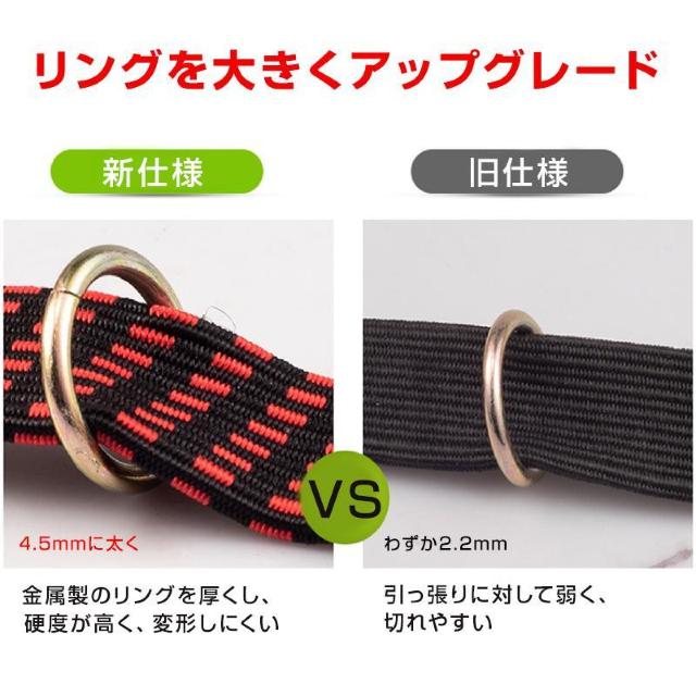 高弾力 バンド 1本 強力 荷台 荷物固定 長さ1m/2m 伸縮 幅3cm 丈夫 フック付き ゴム 紐 ロープ 自転車 バイク 軽 < レジャー/スポーツ  高弾力 バンド 1本 強力 荷台 荷物固定 長さ1m/2m 伸縮 幅3cm 丈夫 フック付き ゴム 紐 ロープ 自転車 バイク 軽 < レジャー/スポーツの