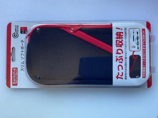 switch スリム ソフト ポーチ レッド < ゲーム本体/ソフト switch スリム ソフト ポーチ レッド < ゲーム本体/ソフトの