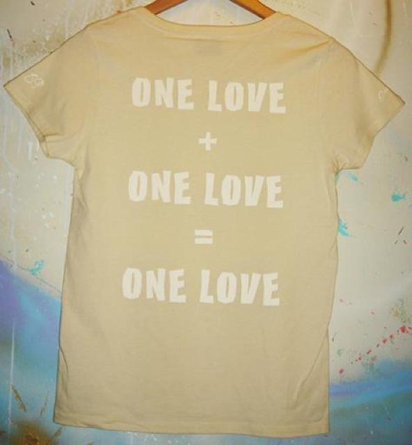オリジナル UNITY ユニティー Oval オーバル Tシャツ One Love ワンラブ レゲエ ラスタ < 女性ファッション  オリジナル UNITY ユニティー Oval オーバル Tシャツ One Love ワンラブ レゲエ ラスタ < 女性ファッションの