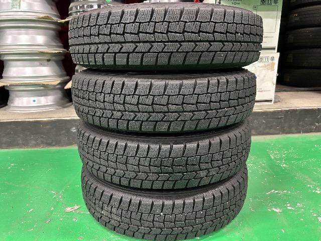 0092405)中古国産スタッドレスタイヤダンロップウィンターマックス4本スズキ純正アルミホイールセット145/80R13送料無料 < 自動車/バイク 0092405)中古国産スタッドレスタイヤダンロップウィンターマックス4本スズキ純正アルミホイールセット145/80R13送料無料 < 自動車/バイク