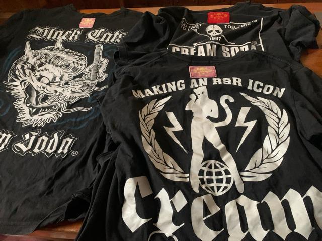 CLEAM SODA クリームソーダ Tシャツ 三枚セット サイズM 送料無料 < 男性ファッション  CLEAM SODA クリームソーダ Tシャツ 三枚セット サイズM 送料無料  < 男性ファッションの