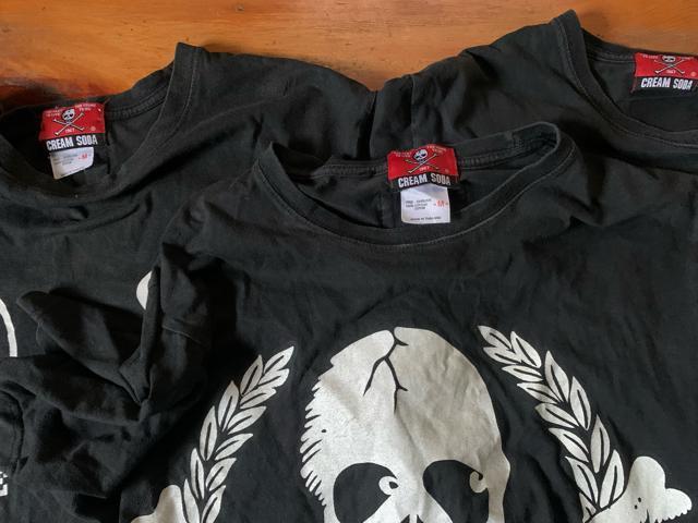 CLEAM SODA クリームソーダ Tシャツ 三枚セット サイズM 送料無料 < 男性ファッション  CLEAM SODA クリームソーダ Tシャツ 三枚セット サイズM 送料無料 < 男性ファッションの