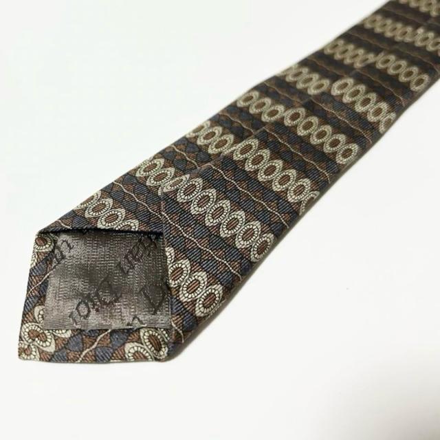 美品 Christian Dior ディオール ネクタイ 小 花 柄 シルク < ブランド  美品 Christian Dior ディオール ネクタイ 小 花 柄 シルク < ブランドの