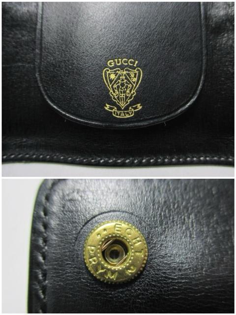 美品 GUCCI グッチ 6連キーケース オールドグッチ キーケース ホースビット レザー ブラック 黒 本物 < ブランド 美品 GUCCI グッチ 6連キーケース オールドグッチ キーケース ホースビット レザー ブラック 黒 本物 < ブランドの