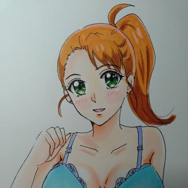 自作イラスト プリキュア 夏海碧 < アニメ/コミック/キャラクター 自作イラスト プリキュア 夏海碧 < アニメ/コミック/キャラクターの