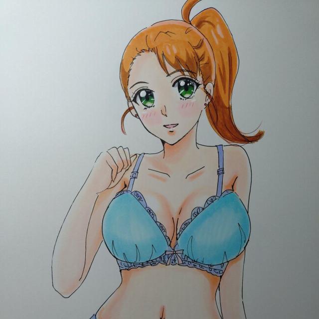 自作イラスト プリキュア 夏海碧 < アニメ/コミック/キャラクター 自作イラスト プリキュア 夏海碧 < アニメ/コミック/キャラクターの