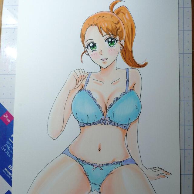 自作イラスト プリキュア 夏海碧 < アニメ/コミック/キャラクター 自作イラスト プリキュア 夏海碧 < アニメ/コミック/キャラクターの