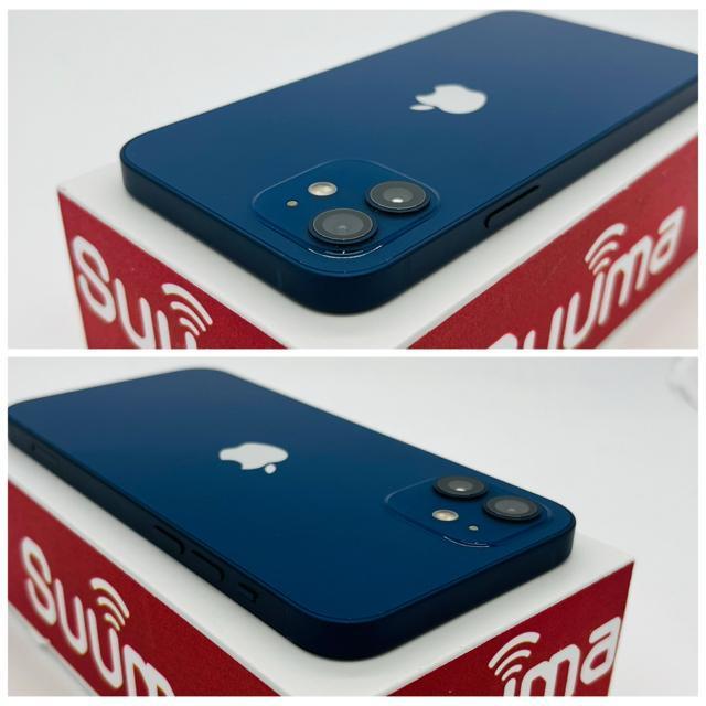 A 100% iPhone 12 128 GB SIMフリー ブルー 本体 < 家電/AV A 100% iPhone 12 128 GB SIMフリー ブルー 本体 < 家電/AVの